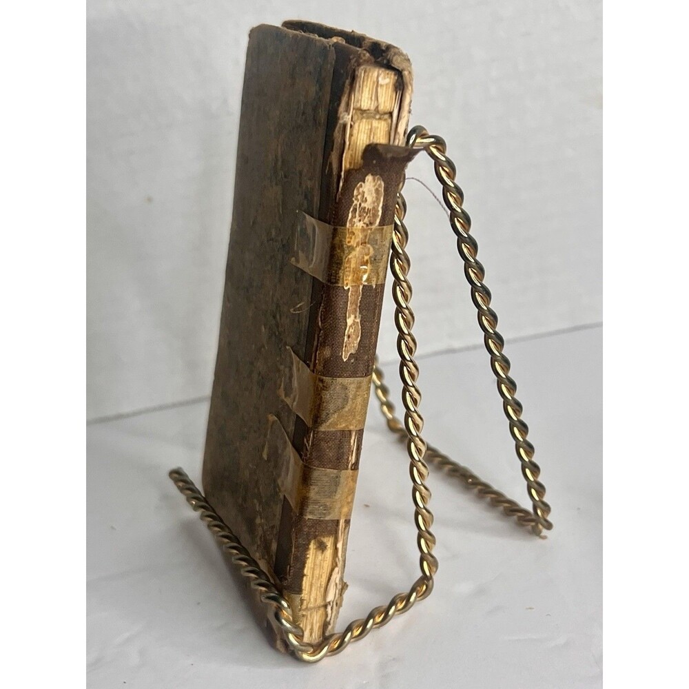 Antique 1830 American Sunday School Union Evening Recreations Bible History Book - Picture 7 of 7